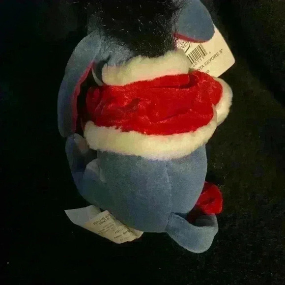 Vintage The Disney Store, Santa Eeyore 8” Mini Beanbag - Picture 4 of 6